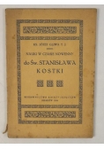Gliwa Józef - Nauki w czasie nowenny do Św. Stanisława Kostki, 1924 r.