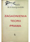 Zagadnienia Teorii Prawa