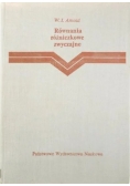 Równania różniczkowe zwyczajne
