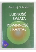 Ludność świata. Powinność i kapitał