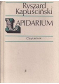 Lapidarium Autograf Kapuścińskiego
