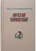 Obyczaje towarzyskie reprint z 1938 r.