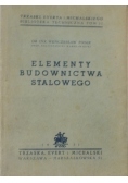Elementy budownictwa stalowego