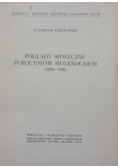 Poglądy społeczne publicystów hugenockich 1559 - 1598