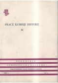 Prace komisji historii XI
