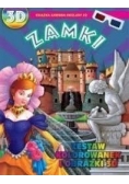 Zamki zestaw kolorowanek i obrazki 3D