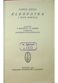 Kleopatra i inne nowele 1928 r.