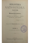 Biblioteka Kaznodziejska Tom I 1887 r.