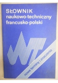 Anna (red.)  - Słownik naukowo-techniczny francusko-polski