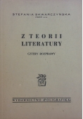 Z teorii literatury. Cztery rozprawy, 1947 r.