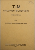 Tim chłopiec murzyński 1929 r.