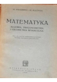 Matematyka. Algebra Trygonometria, 1937r