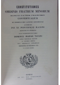 Constitutiones Ordinis Fratrum Minorum 1932 r.