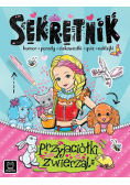 Sekretnik przyjaciółki zwierząt Humor porady ciekawostki quiz naklejki