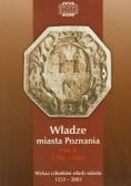 Władze miasta Poznania, Tom II 1793 - 2003. Wykaz członków władz miasta 1253 - 2003