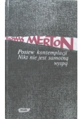 Posiew kontemplacji  Nikt nie jest samotną wyspą