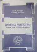 Statystyka przestrzenna wybrane zagadnienia