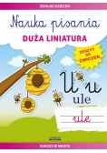 Nauka pisania Duża liniatura