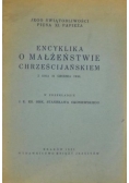 Encyklika o małżeństwie chrześcijańskiem, 1931 r.