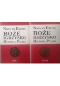 Boże igrzysko, historia Polski. Zestaw 2 książek