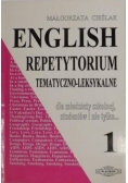 English repetytorium tematyczno - leksykalne 1