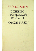 Dziesięć przykazań bożych Ojcze nasz