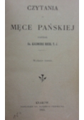 Czytania o męce Pańskiej, 1911 r.