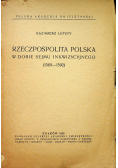 Rzeczpospolita Polska w dobie sejmu inkwizycyjnego 1939 r