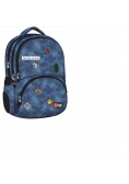 Plecak 4-komorowy Spine-Friendly Jeans&Badges