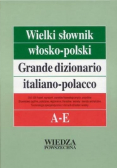 Wielki słownik włosko polski A E