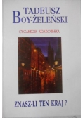 Cyganeria Krakowska  znasz li ten kraj