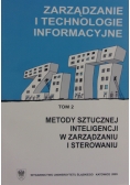 Metody sztucznej inteligencji w zarządzaniu i sterowaniu, tom 2