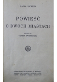 Powieść o dwóch miastach 1928 r.