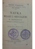 Nauka wiary i obyczajów w przykładach, 1892 r.