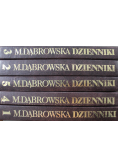 Dąbrowska Dzienniki tomy od 1 do 5