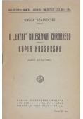 O "Łaźni" Bolesława Chrobrego. Kopia Hussarska, 1918 r.