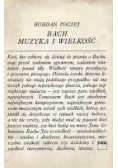 Bach muzyka i wielkość