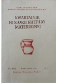 Kwartalnik historii kultury materialnej nr 3