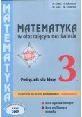 Matematyka w otaczającym nas świecie 3 Podręcznik zakres podstawowy i rozszerzony