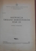 Instrukcja obsługi samochodów Star 25