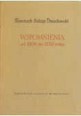 Wspomnienia od 1806-1830 roku