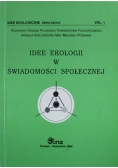 Idee Ekologii w świadomości społecznej  vol 1