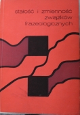 Stałość i zmienność związków frazeologicznych