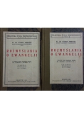 Rozmyślania o Ewangelji, Tom I i II, 1931 r.