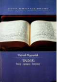 Psalm 83 Teksty egzegeza konteksty