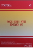 Wokół osoby i myśli Benedykta XVI