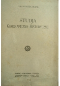 Studja Geograficzno-Historyczne ,1925 r.