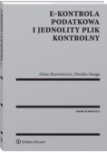 E-kontrola podatkowa i jednolity plik kontrolny