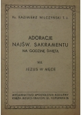 Adoracje Najśw. Sakramentu na godzinę świętą VIII, 1948 r.