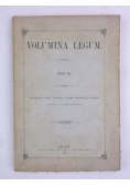 Volumina legum, Tom IX, 1889 r.